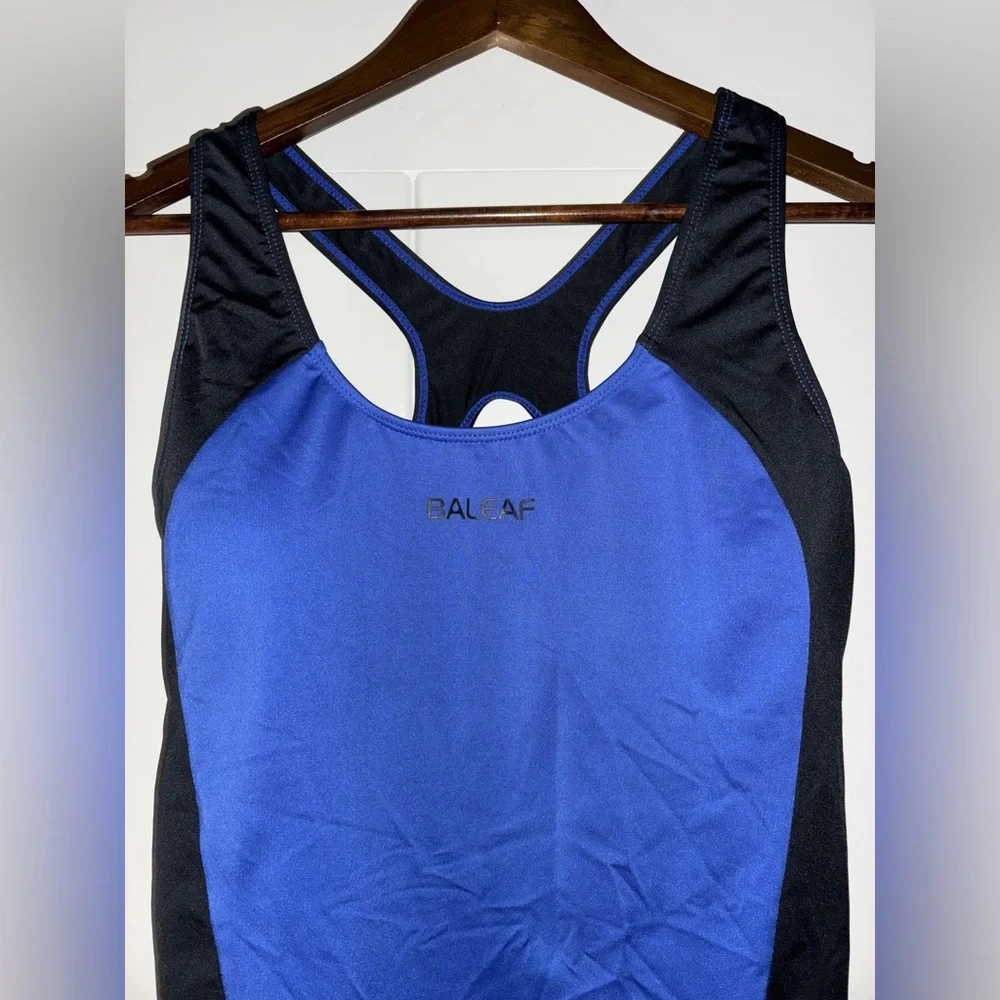 Baleaf Racerback One Piece Swimsuit Size XL Sporty Competitive Swim Training NEW